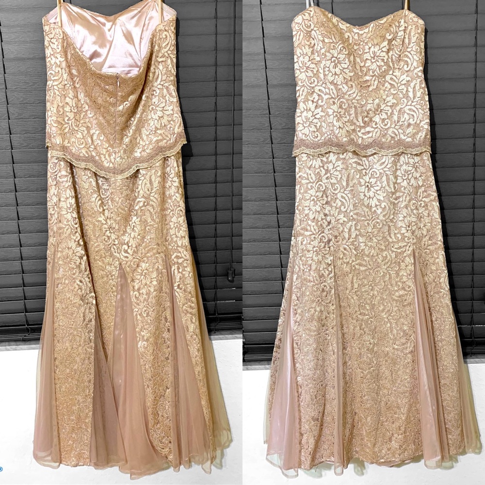 Strapless Evening Gown
